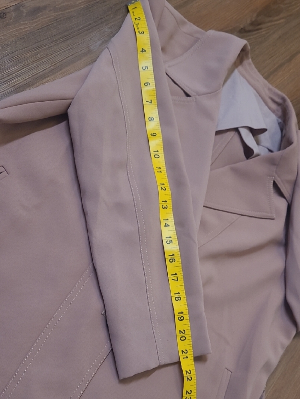 Marshalls Blush Pink Tailored Blazer Jacket - Picture 7 of 13